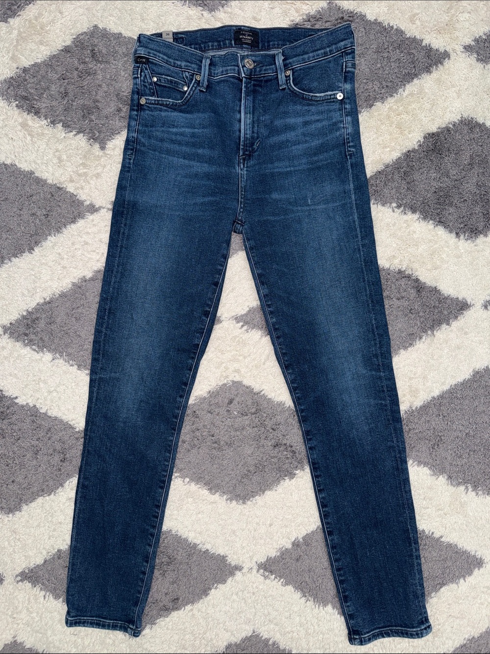 Citizens Of Humanity Rocket Crop High rise Skinny Jeans size 26